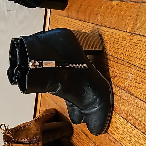 Three pairs of Fall ankle booties- size 9 - Picture 7 of 11